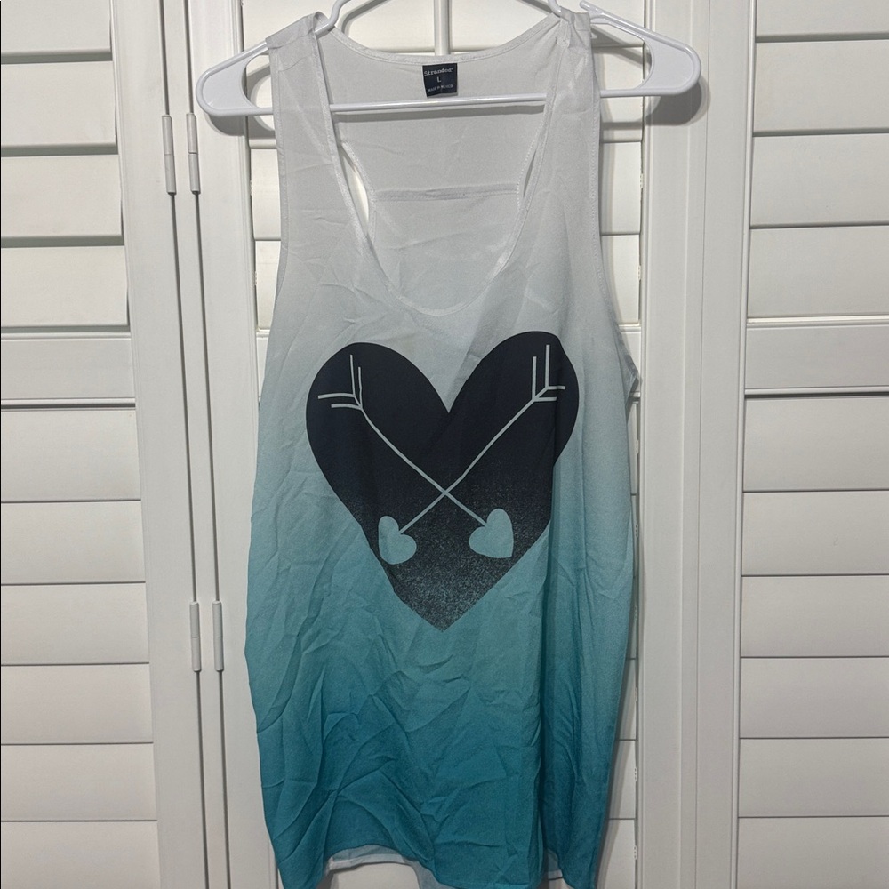 Stranded White Tank Top